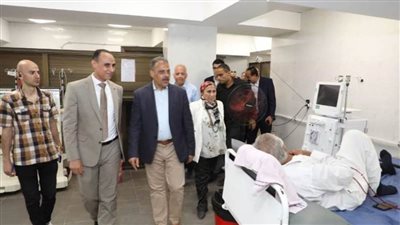 محافظ الشرقية يتفقد أعمال إنشاء مستشفي بطحا المرج