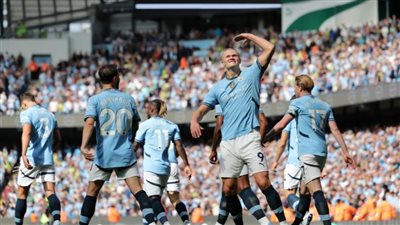 هاتريك «هالاند» يقود مانشستر سيتي لمواصلة حملة الدفاع عن اللقب والفوز على إيبسويتش تاون