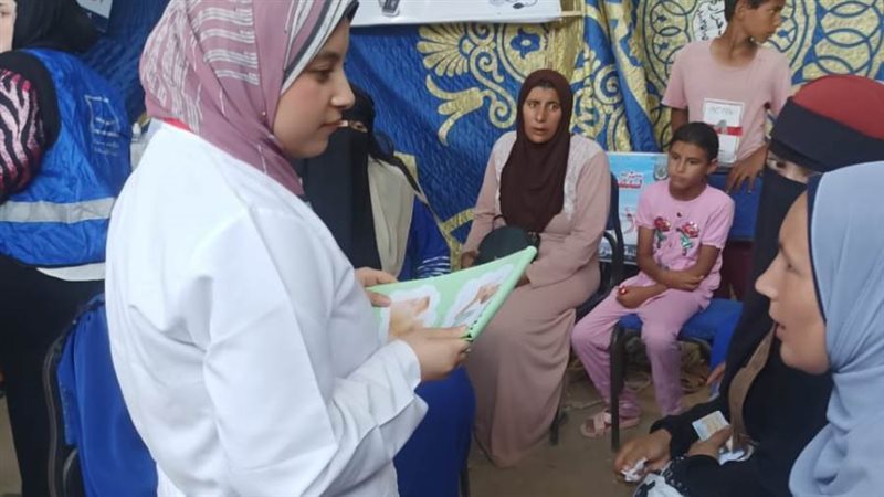 جانب من فعاليات قافلة