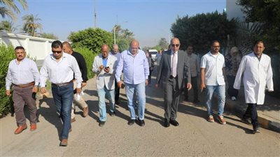 محافظ المنيا يتابع مراحل ترشيح وتنقية المياه ويؤكد مطابقتها للاشتراطات الصحية والبيئية