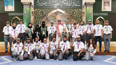 سفير المملكة لدى مصر يستقبل وفد جمعية الكشافة السعودية المشارك في المؤتمر الكشفي العالمي
