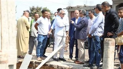 بطول6 كم وبتكلفة 35 مليونًا و142 ألف جنيه.. محافظ الشرقية يتفقد أعمال رصف ورفع كفاءة طريق ديرب نجم 