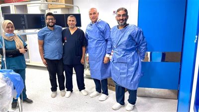 نجاح أول حالة تفتيت وشفط جلطة الشريان الرئوي باستخدام القسطرة القلبية بمستشفى سوهاج الجامعي