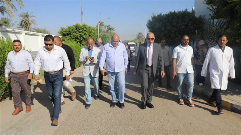 محافظ المنيا يتفقد