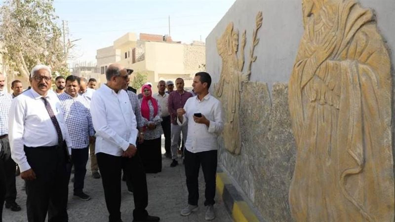 محافظ المنيا يتفقد