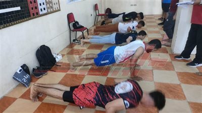 مسابقة رياضية في اللياقة البدنية بفوه في كفر الشيخ 