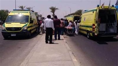  إصابة 3 فتيات في حادث سير بكوم أمبو بأسوان