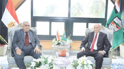 المستشار أحمد عبود يزور رئيس هيئة قضايا الدولة 