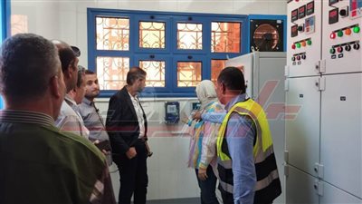 بدء التشغيل التجريبي لعدد من محطات الصرف الصحي بدسوق في كفر الشيخ