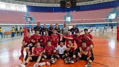 منتخب ناشئي الطائرة تحت 19 عامًا يفوز على بوروندي ببطولة أفريقيا