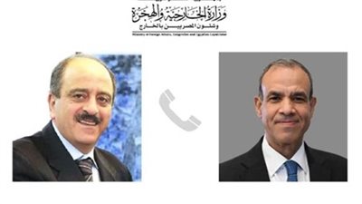 وزير الخارجية والهجرة وشئون المصريين بالخارج يجري اتصالاً هاتفياً بنظيره التونسي