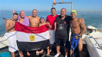 نجاح البعثة المصرية السعودية لذوي الهمم والأصحاء في عبور المانش وتسجيل رقم جديد