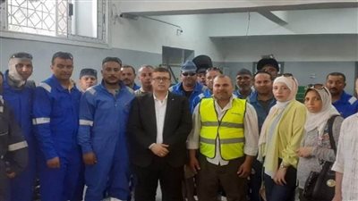 وزارة العمل تتابع برامج الفحص المهني بمركز التدريب التابع لمديرية عمل الجيزة