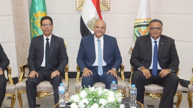 محافظ القليوبية ورئيس