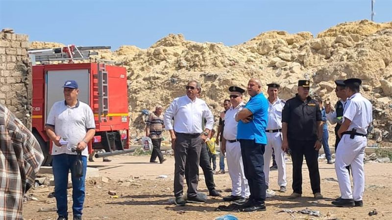 جانب من عملية الاخلاء