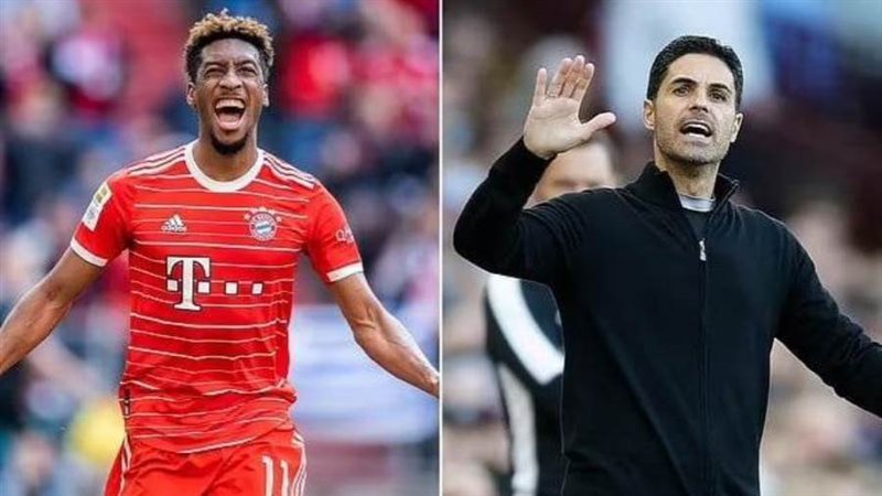 كومان وميكيل أرتيتا