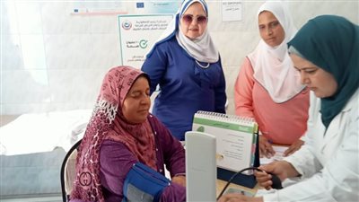 الكشف على 321 مواطنًا وعلاج 255 رأس ماشية بقافلة سكانية شاملة بقرية أبو فرين