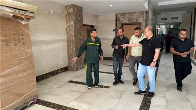 رئيس جامعة سوهاج يتفقد مستشفى الطوارئ بمدينة سوهاج الجديدة