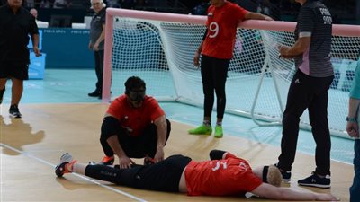 منتخب كرة الهدف يخسر من الصين 7/ 4 في دورة باريس البارالمبية