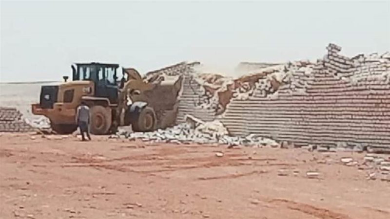 إزالة التعديات بأسيوط