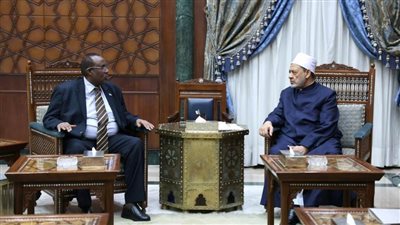 شيخ الأزهر يستقبل السَّفير الصومالي