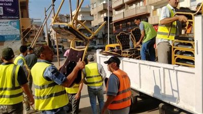 رفع 1000 حالة إشغال طريق مخالف بنطاق 5 مراكز بالبحيرة