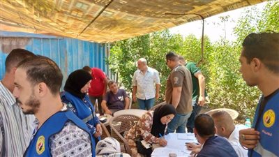 حُماة الوطن بالإسكندرية يوزع 600 بطاقة 