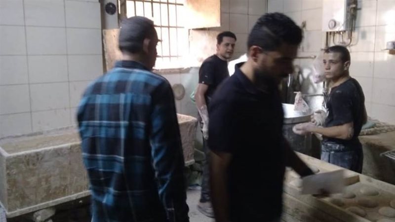 حملة على مخابز بنى