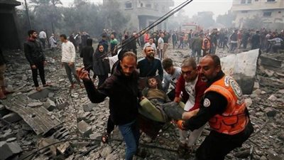 استشهاد 7 فلسطينيين بينهم طفل وإصابة آخرين في قصف للاحتلال الإسرائيلي على غزة