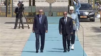 الرئيس السيسي يعرب عن سعادته بزيارة تركيا ولقاء أردوغان