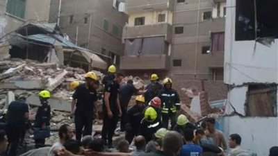 عاجل| انهيار عقار بحدائق القبة ومحاولات للبحث عن ناجين أسفل الأنقاض