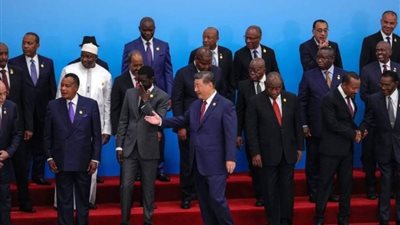 الرئيس الصيني يعقد اجتماعات ثنائية مع قادة أفارقة على هامش قمة 