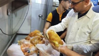 بالصور.. محافظ الغربية: ضبط 8 أطنان سلع غذائية ولحوم ورنجة فاسدة في المراكز
