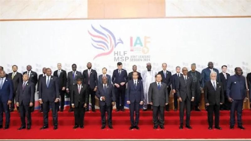 رؤساء الوفود فى افتتاح