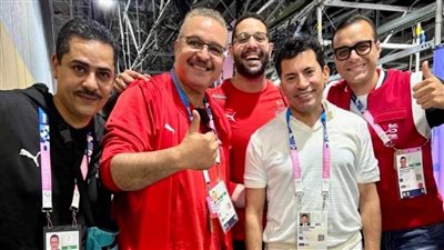 بعد برونزية باريس.. جامعة طنطا تهنئ مصطفى صادق بكلية التربية ورئيس البعثة.. صور