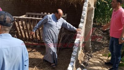 إزالة التعديات على الأراضي الزراعية وأملاك الدولة من المهد