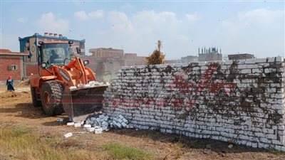 كفر الشيخ تتصدى للتعديات على أملاك الدولة