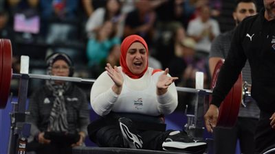 راندا تاج تحقق المركز الرابع في منافسات رفع الأثقال ببارالمبياد باريس 