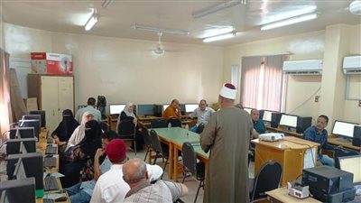 منطقة مطروح الأزهرية تعقد دورات تدريبية لشيوخ المعاهد على الحاسب الآلي