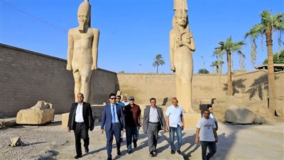 لجنة الخريطة السياحية برئاسة نائب محافظ سوهاج تتفقد المنطقة الأثرية بأخميم