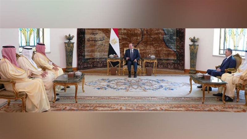 الرئيس السيسي يستقبل