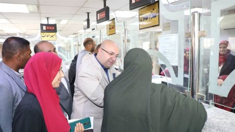 محافظ بنى سويف فى