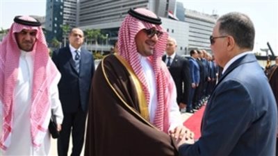 وزير الداخلية يودع نظيره السعودي والوفد المرافق بمطار القاهرة الدولي