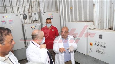محافظ كفر الشيخ يتفقد محطة الوفاء لإنتاج البيض