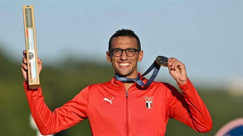 أحمد الجندي بطل الخماسي