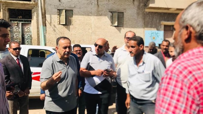 جولة محافظ أسيوط