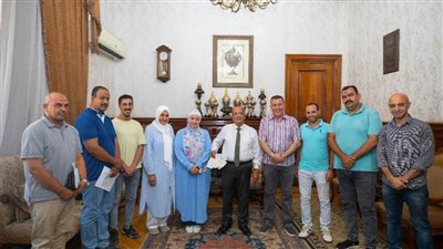 رئيس مياه الإسكندرية يستقبل مؤسسات وجمعيات المجتمع المدني 