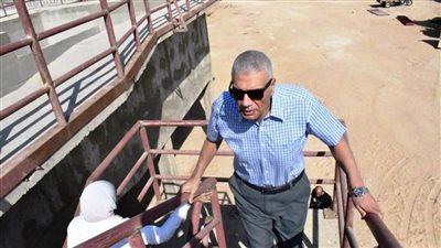 محافظ أسوان يتابع مشروعات حياة كريمة بمدينة السباعية لخدمة أكثر من 34 ألف نسمة