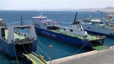 تداول 12ألف طن و781 شاحنة بضائع عامة ومتنوعة بموانئ البحر الأحمر