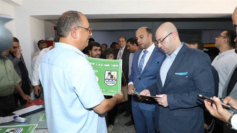 محافظ بنى سويف فى